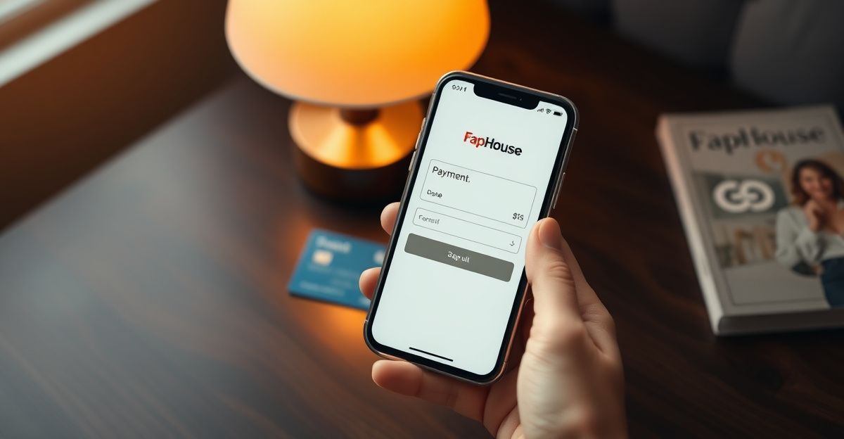 So bezahlst du mit Kreditkarte auf FapHouse: Schritt für Schritt