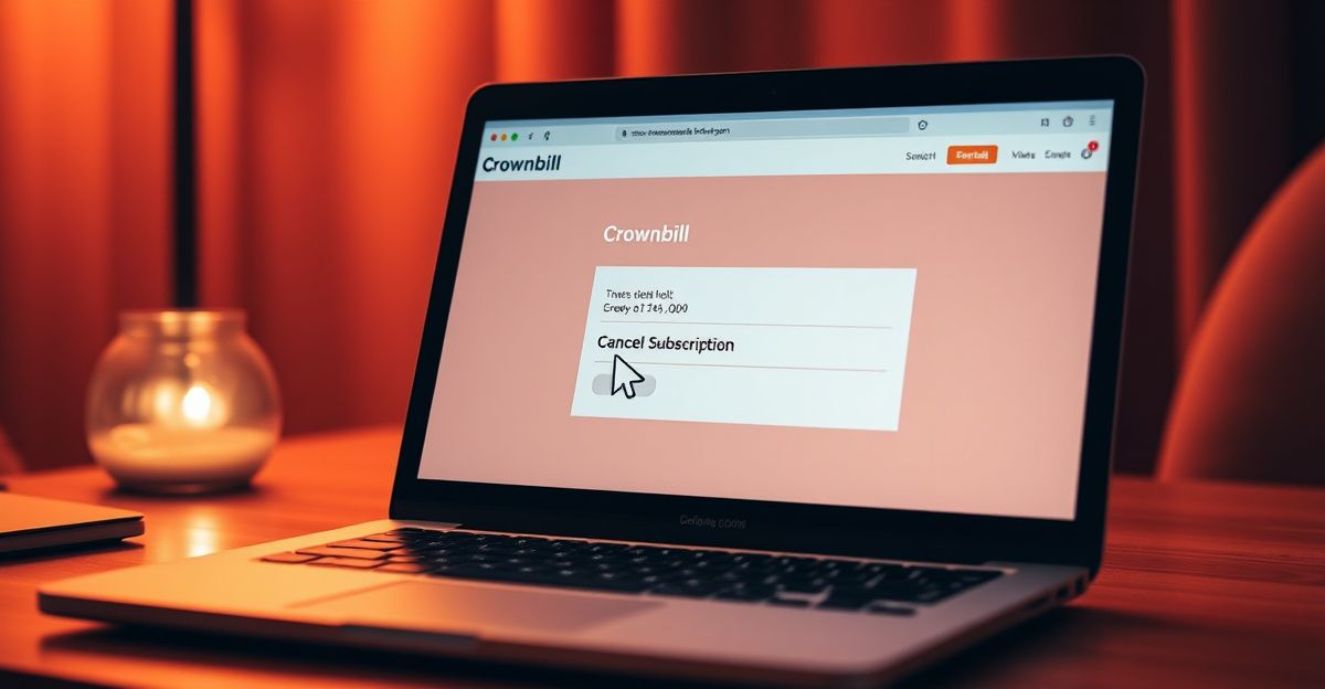 Kündigung über Crownbill durchführen