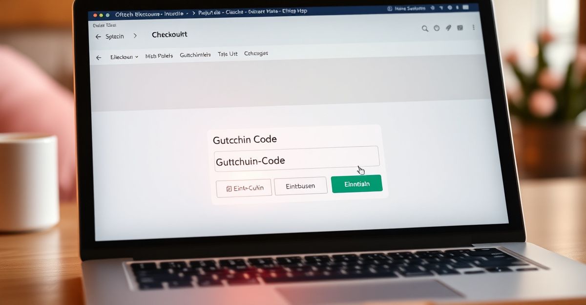 So löst du deinen Gutschein-Code ein